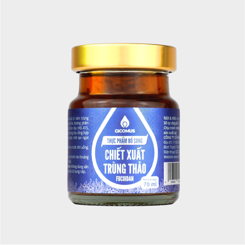 Hộp quà tặng cao cấp GICOMUS 12 hũ x 70ml (840ml)