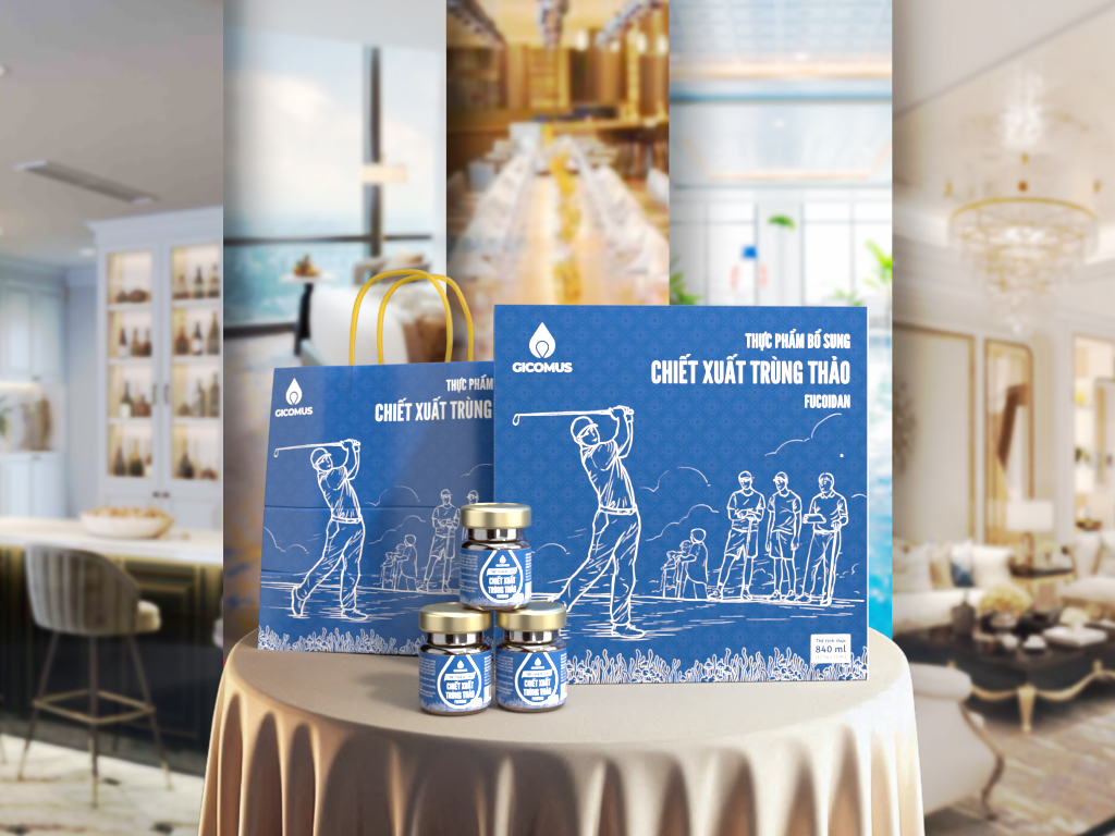 Hộp Quà Tặng Nước Trùng Thảo Gicomus