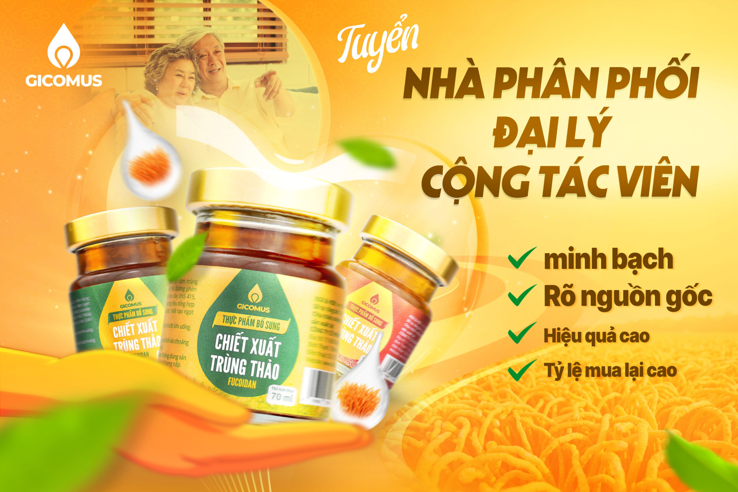 Tuyển nhà phân phối - đại lý - công tác viên