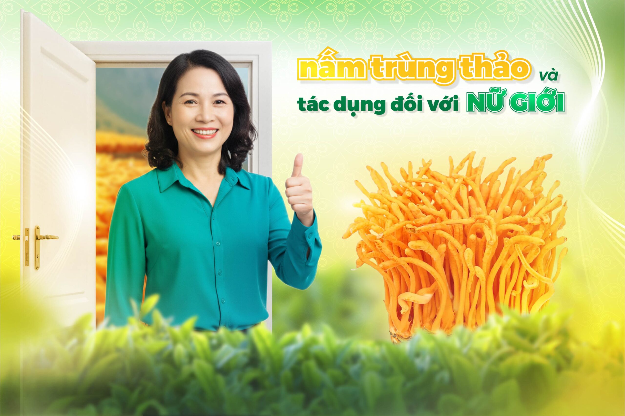 Nấm Trùng Thảo và Tác Dụng Đối Với Nữ Giới