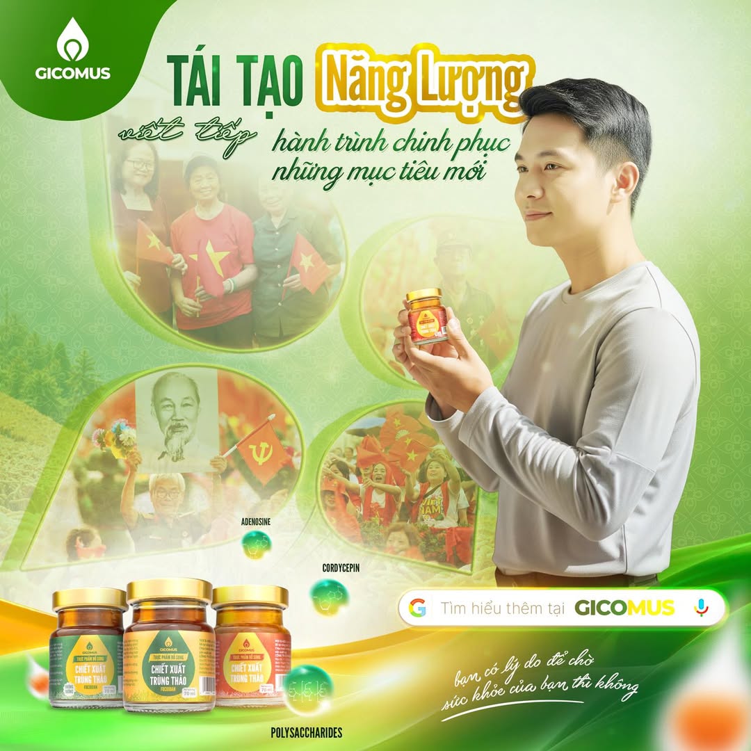 nấm trùng thảo dành cho nam giới trung niên