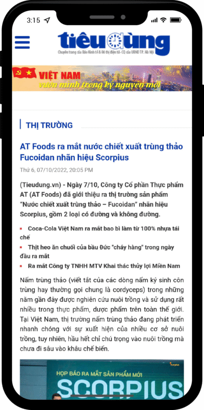 Truyền thông nói về AT Food