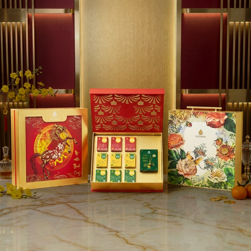 BỘ QUÀ TẾT “XUÂN XANH AN LÀNH”